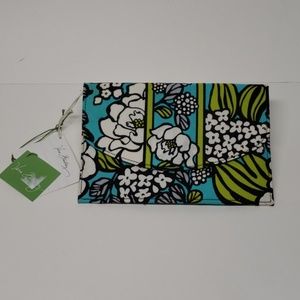 Vera Bradley small folio Island Blooms
